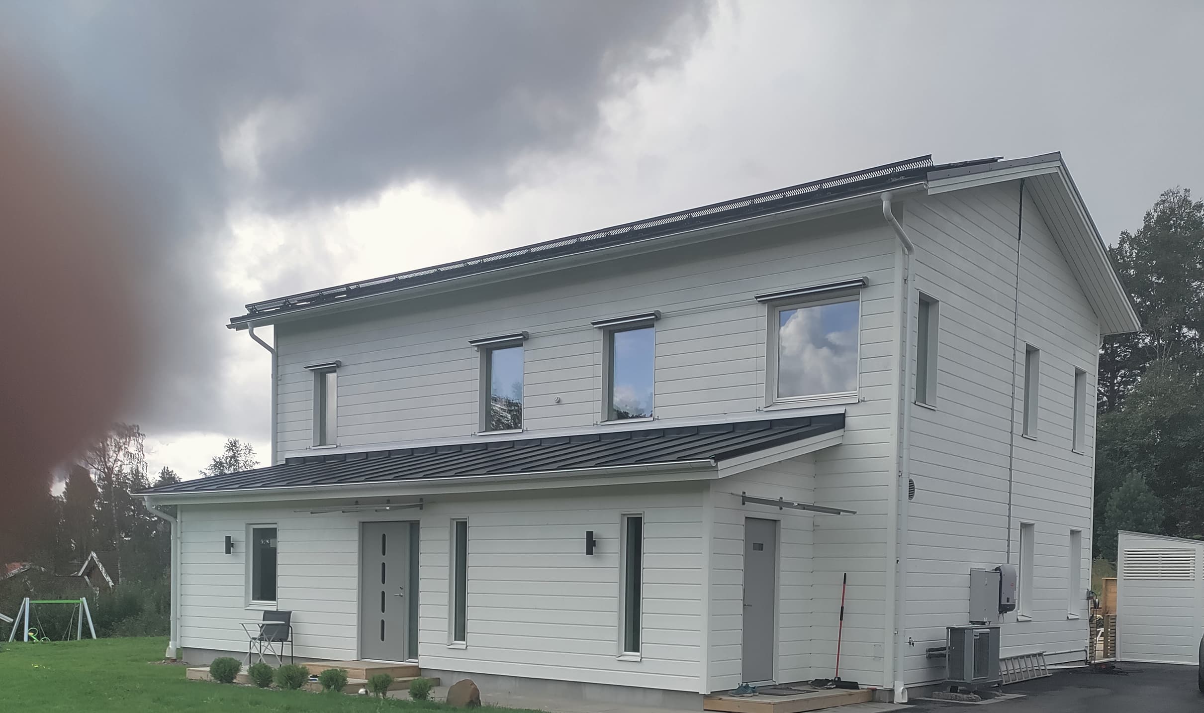 Nymålad fasad av Talox